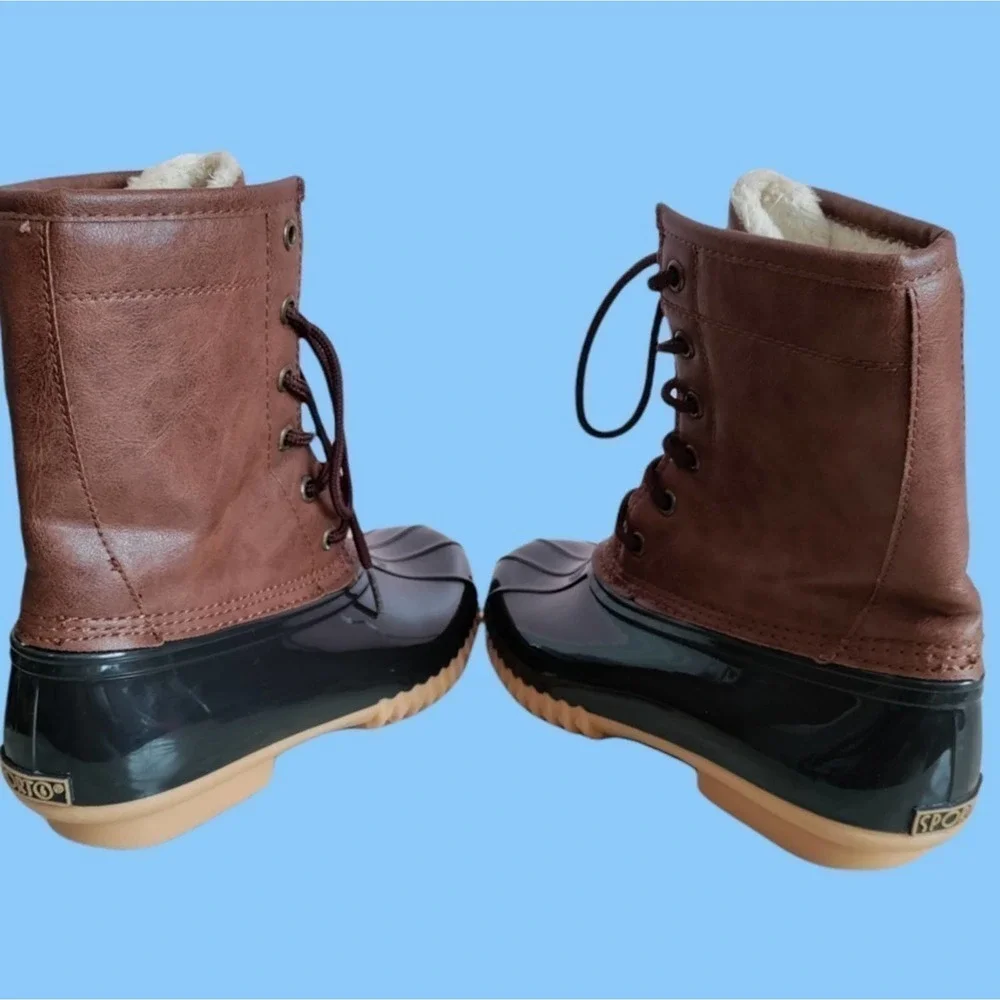 Sporto Dakota women's duck boots size 6m